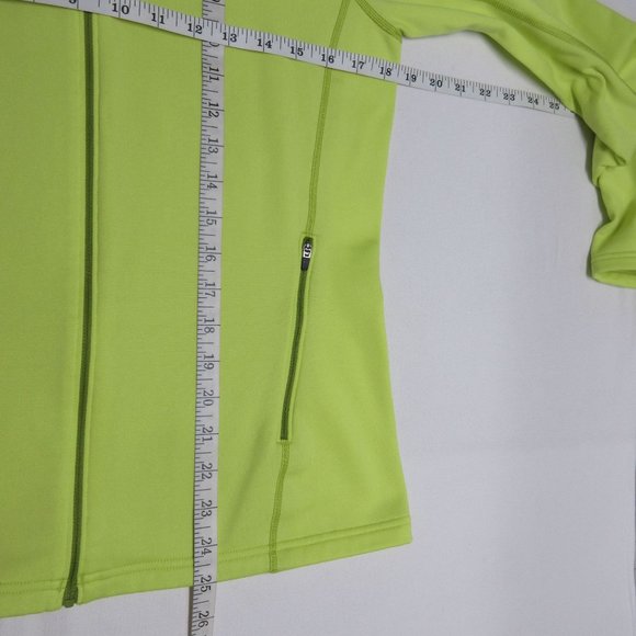Marmot full zip front standing‎ collar fleece jacket - Picture 8 of 13